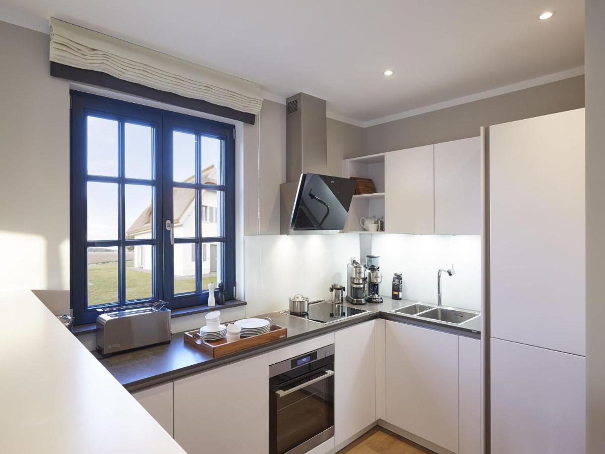 Reetland am Meer - Premium Reetdachvilla mit 3 Schlafzimmern, Sauna und Kamin F07 Dranske Exterior foto